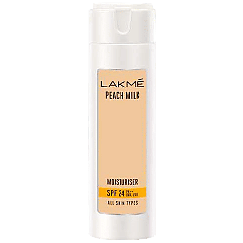 Lakme Peach Milk Moisturiser - SPF 24 PA++, 2x200 ml (Multipack) 