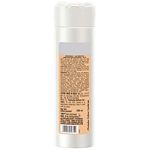 Lakme Peach Milk Moisturiser - SPF 24 PA++, 2x200 ml (Multipack) 