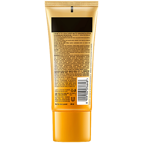 Lakme Sun Expert Ultramatte Lotion - SPF 50, 2x100 ml (Multipack) 