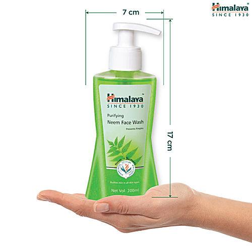 Himalaya Face Wash - Purifying Neem, 2x200 ml (Multipack) 