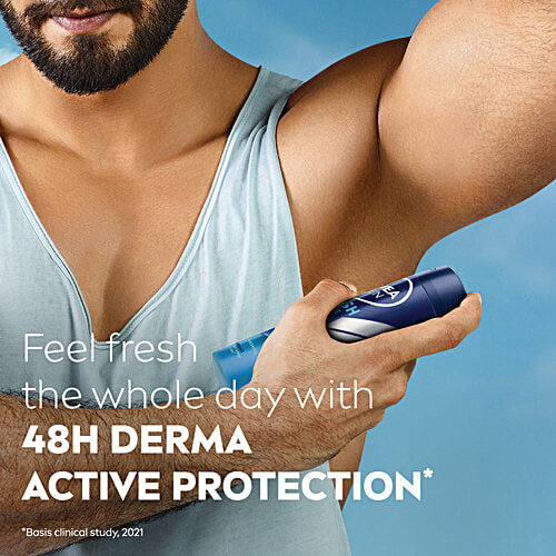 Nivea Fresh Active Men Deodorant - 48h Long lasting Freshness, 2x150 ml (Multipack) 