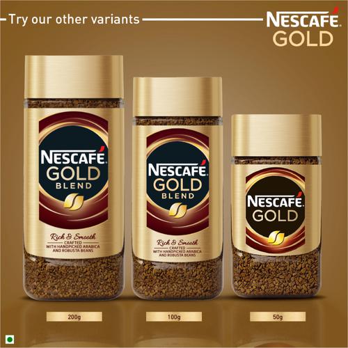Buy Nescafe Gold Blend Instant Coffee Powder - Arabica & Robusta Beans Online at Best Price of Rs -