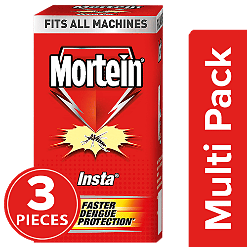 Mortein Mosquito Repellent Liquid Refill - 100% Protection From Dengue Mosquitoes, 3 x 45 ml Multipack 