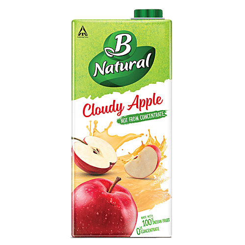 B Natural Juice - Apple Awe, 3x1 L Multipack 