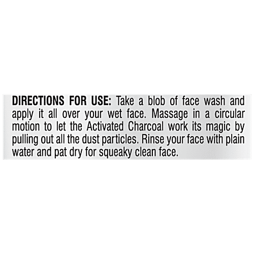 Buy Joy Activated Charcoal Face Wash Skin Purifying + Deep Detox
