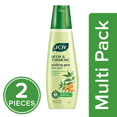 Buy Joy Neem & Turmeric Purifying Glow Face Wash Online at Best Price