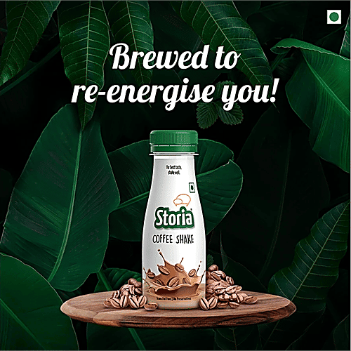 Storia Badam Shake, No Added Preservatives, Trans Fat Free, 3 x 180 ml (Multipack) 