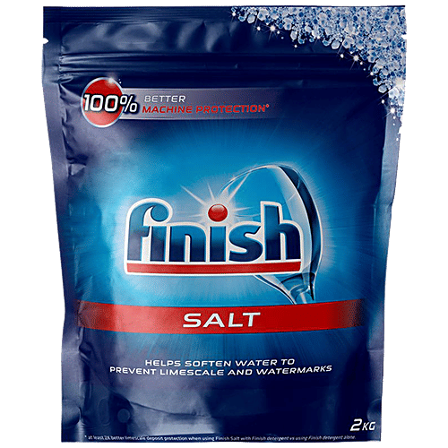 Finish Dishwasher Power Powder Detergent 1 kg + Rinse Aid 400 ml + Salt 2 kg, Combo (Pack of 3) 