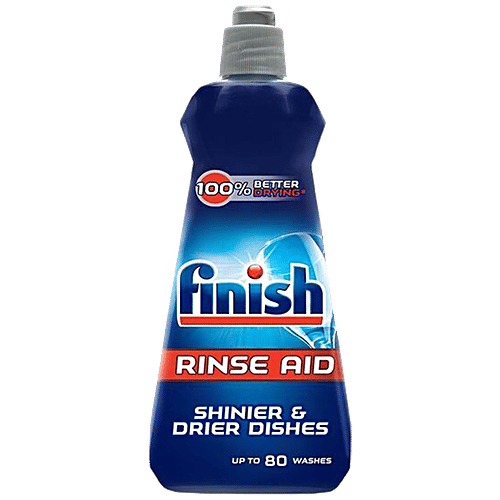 Finish Dishwasher Power Powder Detergent 1 kg + Rinse Aid 400 ml + Salt 2 kg, Combo (Pack of 3) 