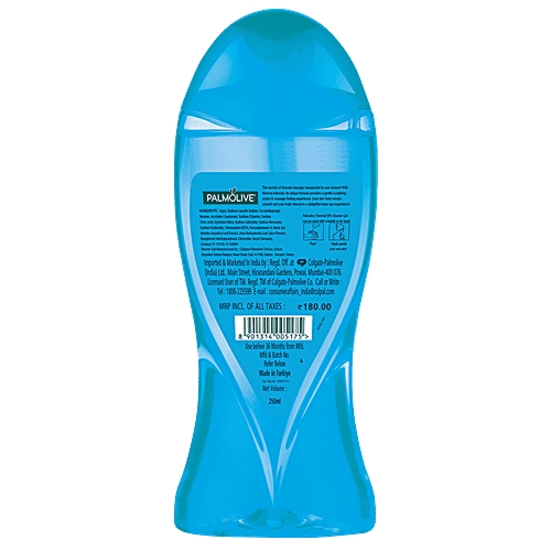 Palmolive Body Wash-Coconut Joy+Shower Gel - Feel The Massage+Aroma, Morning Tonic (250ml), Combo 3 Items