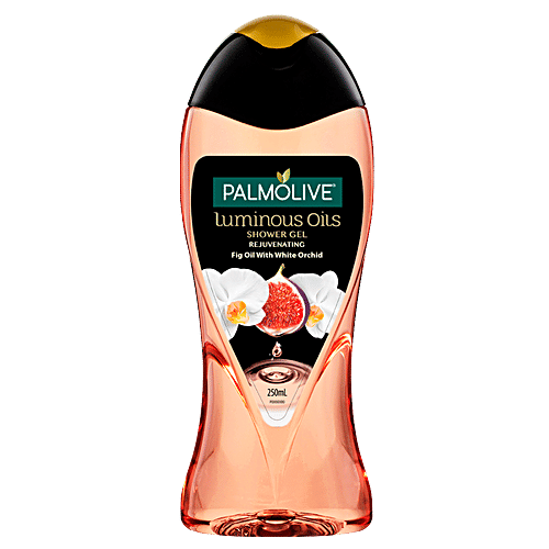 Palmolive Luminous Oils Shower Gel - Macadamia Oil + Fig Oil + Coconut & Jojoba, 250 ml, Combo 3 Items