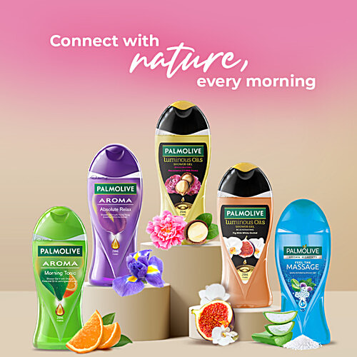 Buy Palmolive Luminous Oils Invigorating Shower Gel Macadamia Oil