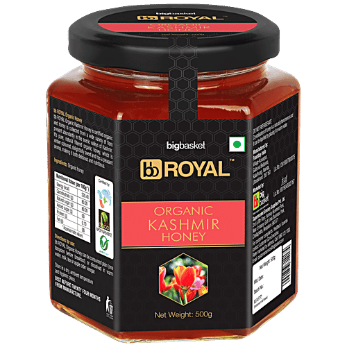 bb Royal Organic Kashmir Honey, 2x500 g Multipack 