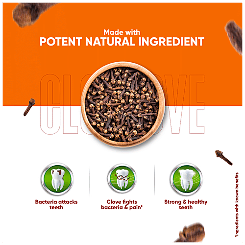 Buy Dabur Herb'l Clove Toothpaste Cavity Protection, Flouride Free