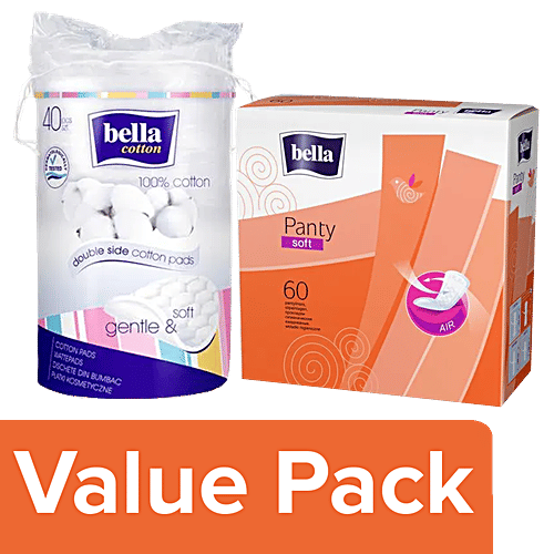 Buy Bella Panty Liners Soft Classic 50pcs (Get 10pcs Free)+Double