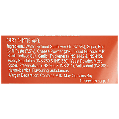 Wingreens Farms Cheesy Chipotle Sauce, 2 x 180 g Multipack 