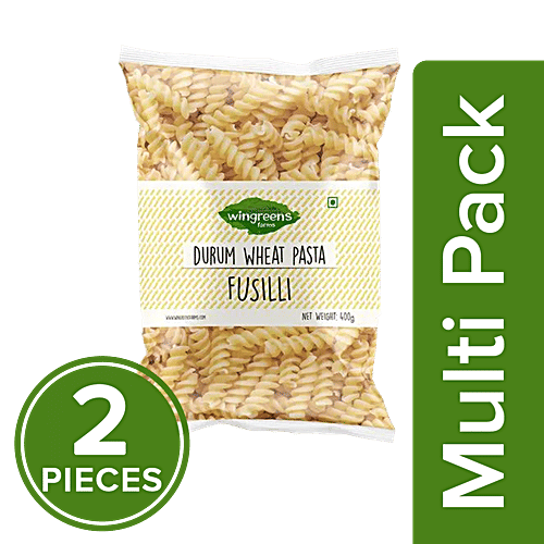 Buy Wingreens Farms Durum Wheat Pasta Fusilli Online at Best Price of