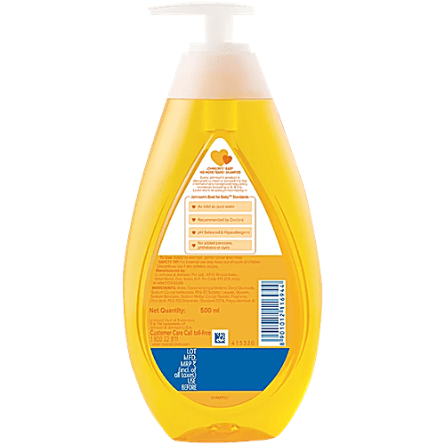 Johnson's baby No More Tears Baby Shampoo, 2x500 ml (Multipack) 