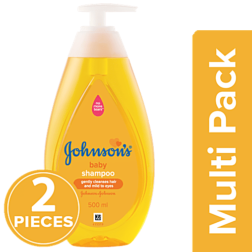 Johnson's baby No More Tears Baby Shampoo, 2x500 ml (Multipack) 
