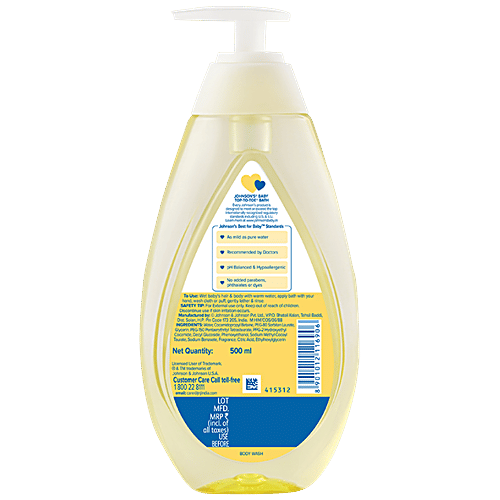 Johnson's baby Baby Wash Top-To-Toe, 2x500 ml (Multipack) 