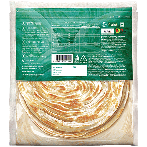 iD fresho! Value Pack Paratha, 2 Items  