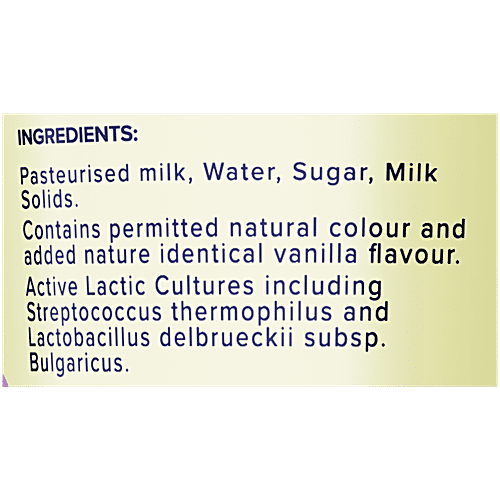 Mamie Yova Yo Pop Flavoured Yoghurt Drink - Vanilla, 3x125 ml Multipack 