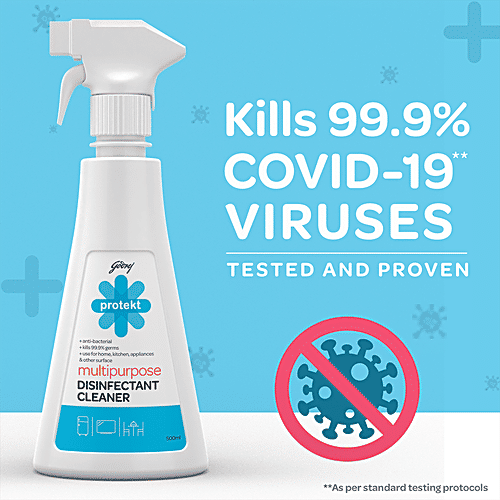 Godrej Protekt Germ Fighter Handwash Neem 750 ml + Multi-purpose Disinfectant Cleaner 500 ml, Combo 2 Items