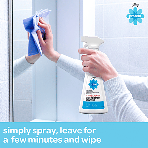 Godrej Protekt Germ Fighter Handwash Neem 750 ml + Multi-purpose Disinfectant Cleaner 500 ml, Combo 2 Items