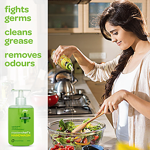 Godrej Protekt Germ Fighter Handwash Neem 750 ml + Multi-purpose Disinfectant Cleaner 500 ml, Combo 2 Items