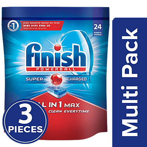 Buy Finish Dishwasher All in 1 Max Powerball Online at Best Price of Rs 1584.95 bigbasket