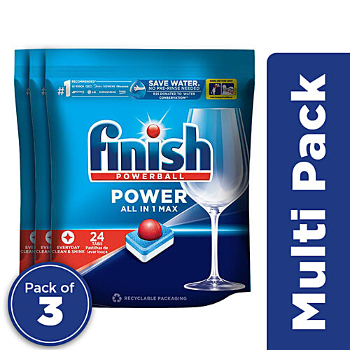 Buy Finish Dishwasher All in 1 Max Powerball Online at Best Price of Rs