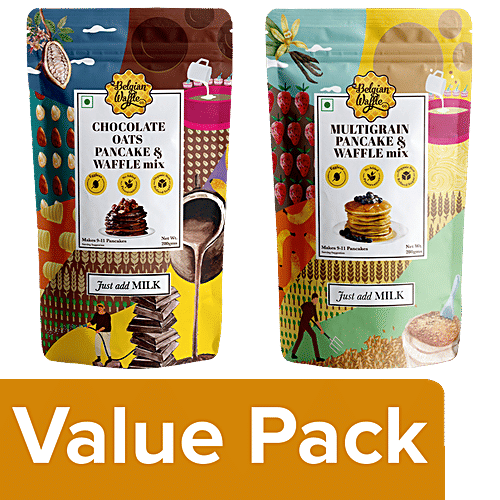 Buy The Belgian Waffle Co Multigrain Pancake & Waffle Mix+ Chocolate