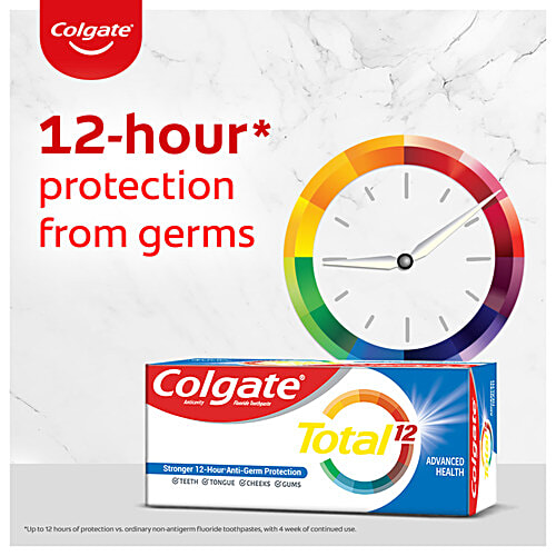 Colgate Whole Mouth Health, Antibacterial Toothpaste, 120gm + 120gm (Advanced Health, Saver Pack) (Pack of 2), 2x240 g (Multipack) 