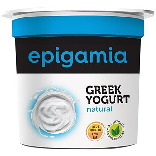 Buy Epigamia Greek Yogurt,No Added SugarStrawberry + Mixed Berry (2x120g each)+Natural 2x90g
