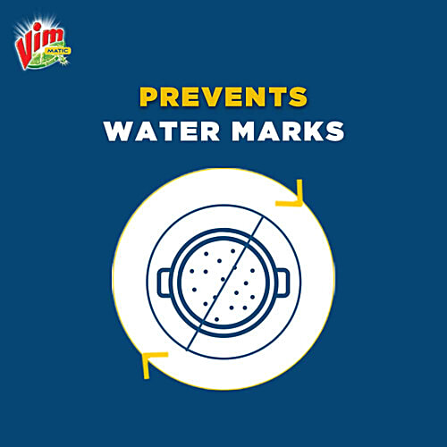 Buy Vim Matic Dishwasher Detergent Powder + Dishwash Salt (each of 1 kg