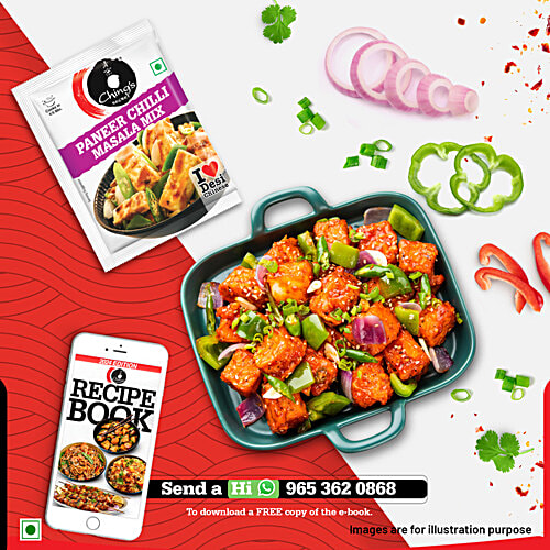 Ching's Secret Paneer Chilli Masala Mix, 10x20 g (Multipack) 