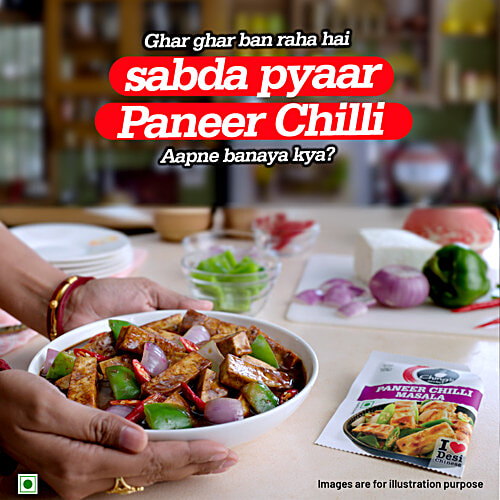 Ching's Secret Paneer Chilli Masala Mix, 10x20 g (Multipack) 