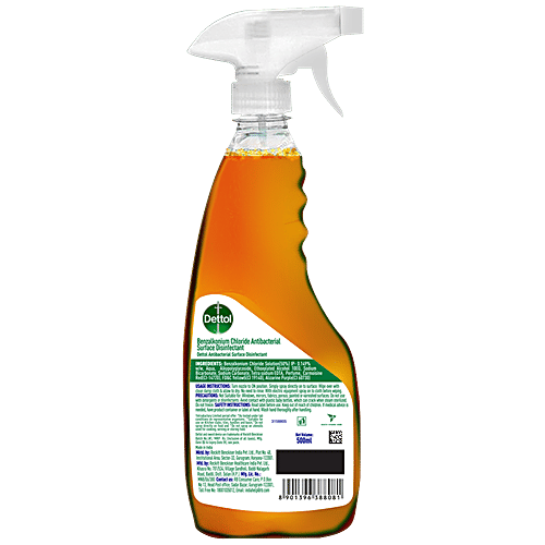 Buy Dettol Antibacterial Surface Disinfectant Spray Sanitizer Online at Best Price of Rs 343.44