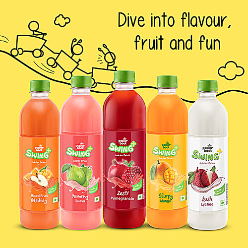 Buy Paperboat Swing Slurpy Mango Juice Enriched With Vitamin D, No