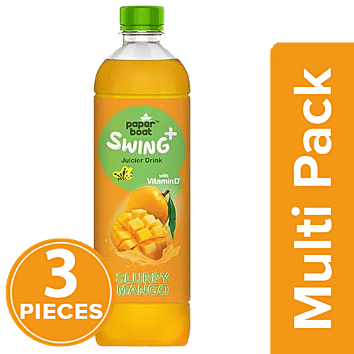 Buy Paperboat Swing Slurpy Mango Juice Enriched With Vitamin D, No