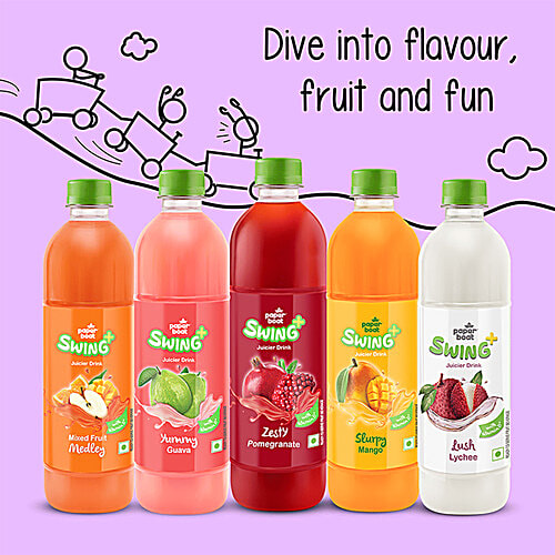 Buy Paperboat Swing Yummy Guava Juice Enriched With Vitamin D, No