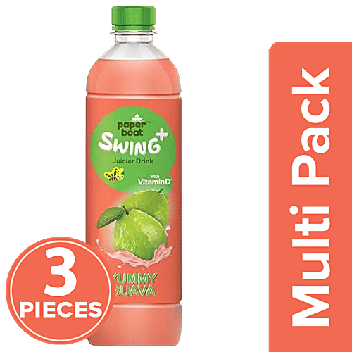 Buy Paperboat Swing Yummy Guava Juice Enriched With Vitamin D, No
