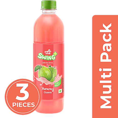 Buy Paperboat Swing Yummy Guava Juice Enriched With Vitamin D, No GMOs Online at Best Price of