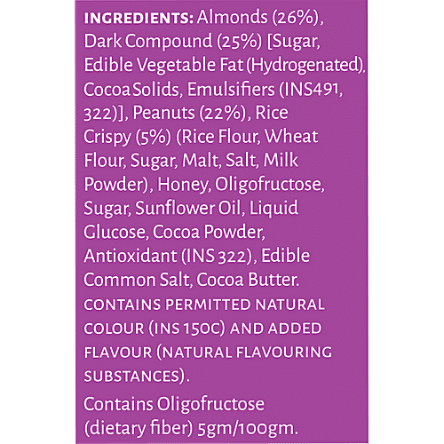 Open Secret Almond Cookies - Chocolate & Badam. Healthy biscuits- no added maida, 18 cookies, 3x75 g Multipack