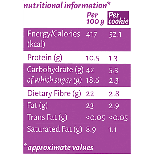 Open Secret Almond Cookies - Chocolate & Badam. Healthy biscuits- no added maida, 18 cookies, 3x75 g Multipack