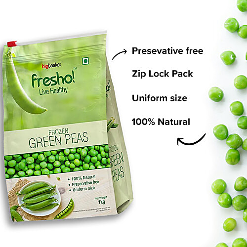 Buy Fresho Frozen Green Peas Online at Best Price of Rs 378 bigbasket