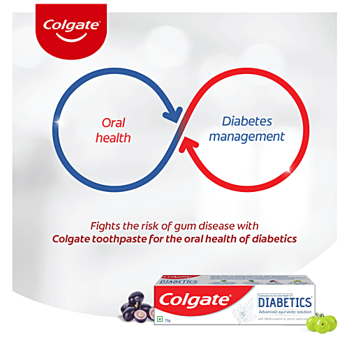 Buy Colgate Toothpaste For Oral Health Of Diabetics, Advanced