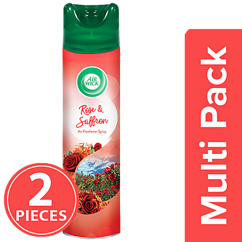 airwick air freshener spray rose and saffron 245 ml pack of 2 