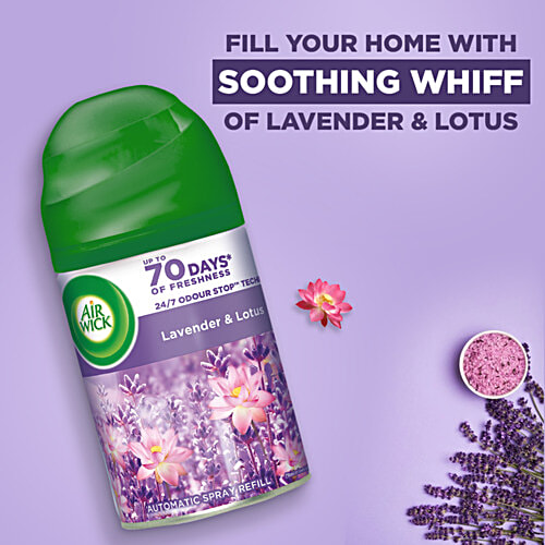 Airwick Freshmatic Freshener Refill, Hills of Munnar & Turquoise Oasis, 250 ml each (Pack of 2)