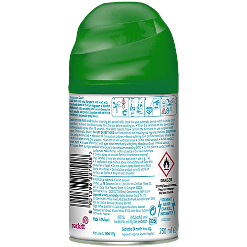 Airwick Automatic Spray Refill - Turquoise Oasis, 250 ml (Pack of 2) 